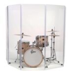 GIBRALTAR GDS-5 ACYRLIC ACOUSTIC DRUM KIT SHIELD