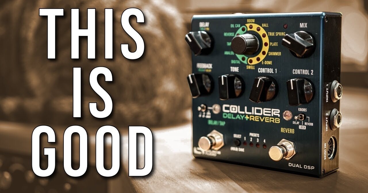 SOURCEAUDIO COLLIDER DELAY+REVERB Musacorner