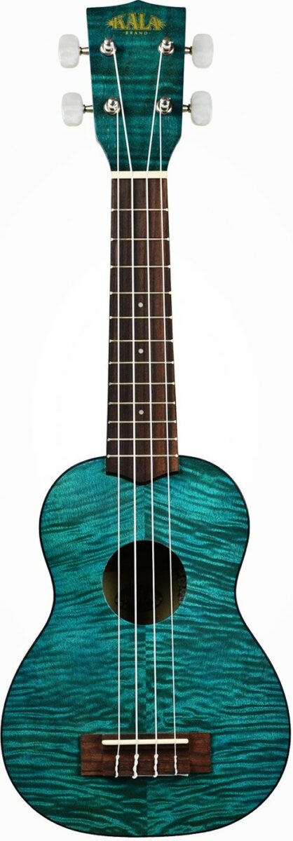 KALA SOPRANO EXOTIC MAHOGANY BLUE