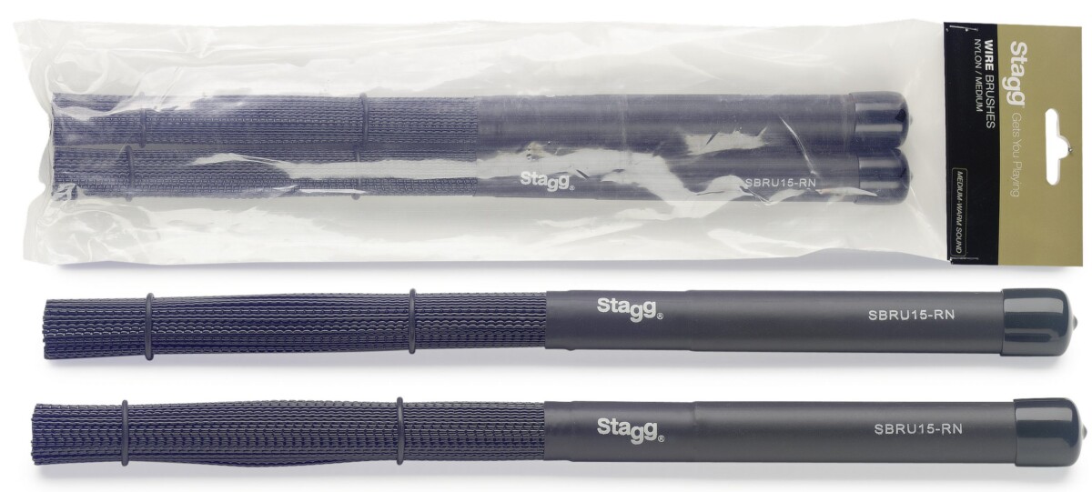 STAGG POLYBRISTLE NYLON MID-WARM