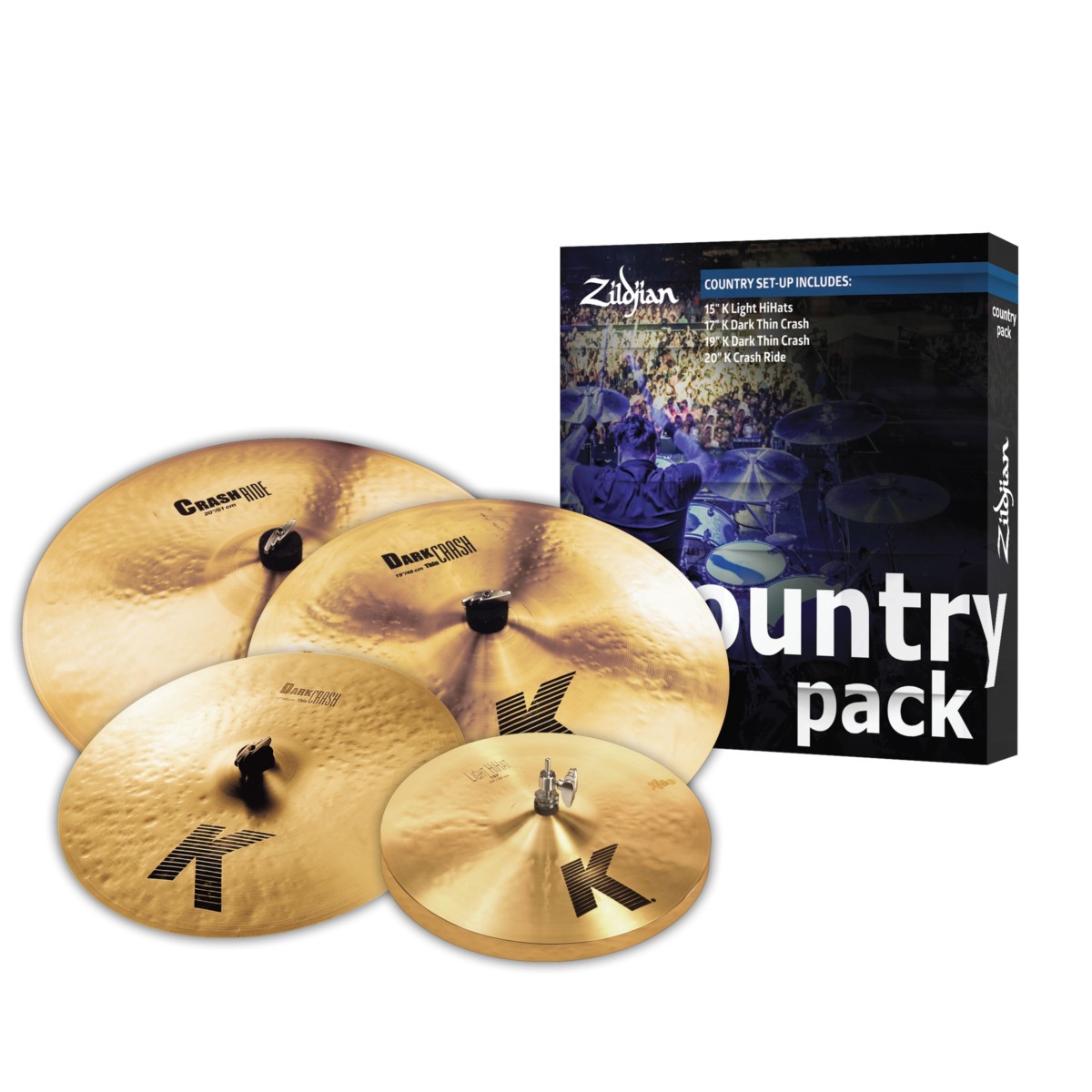 ZILDJIAN K0801C COUNTRY PACK