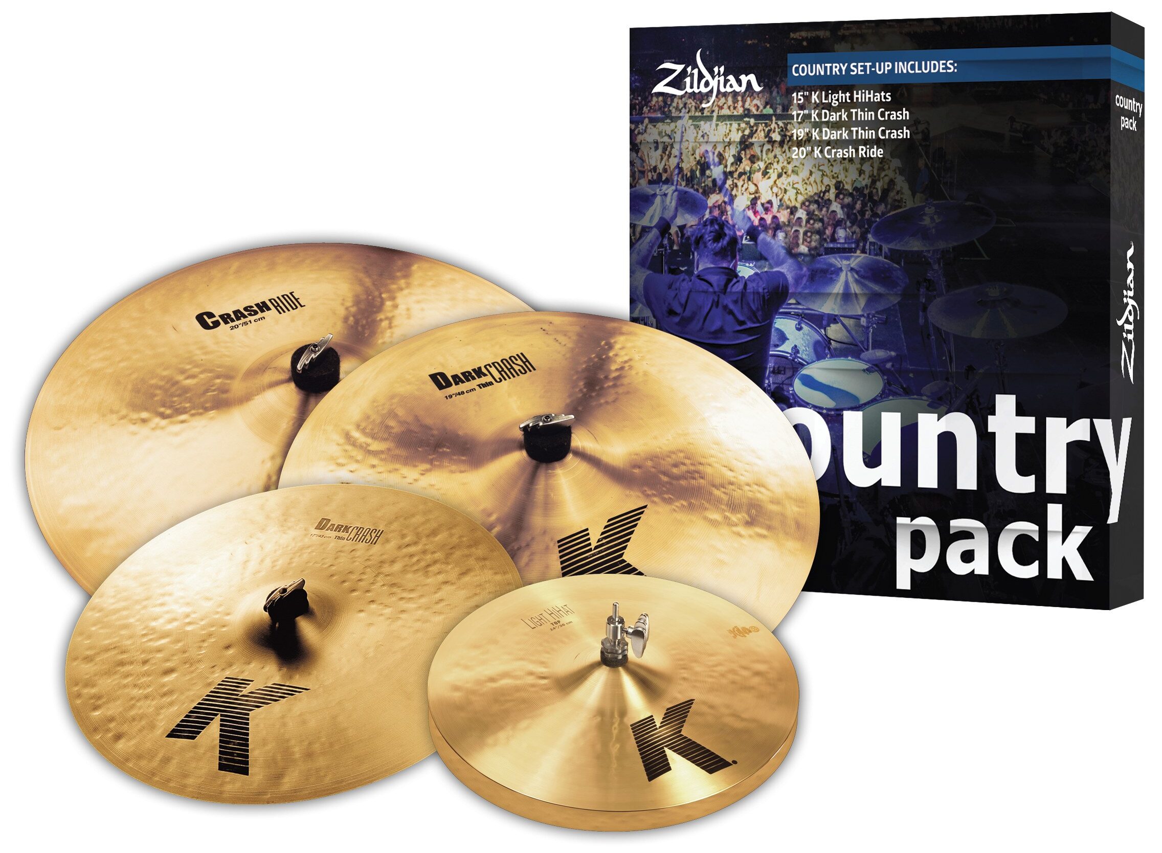 ZILDJIAN K0801C COUNTRY PACK