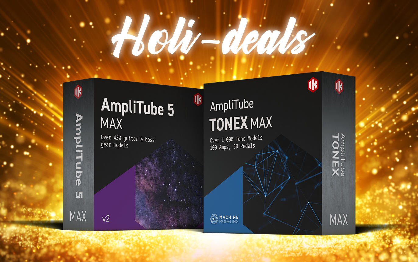 IKMULTIMEDIA AMPLITUBE 5 MAX V2 + TONEX MAX