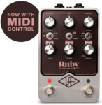 UNIVERSAL AUDIO UAFX RUBY '63 TOP BOOST AMPLIFIER 2.0