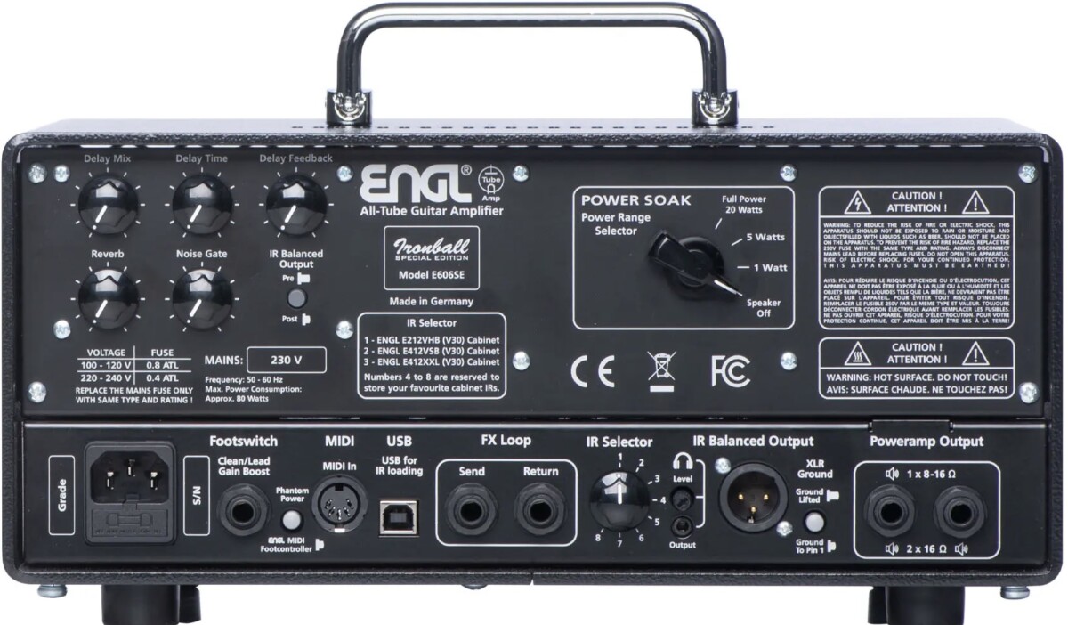 ENGL E606SE IRONBALL SPECIAL EDITION HEAD