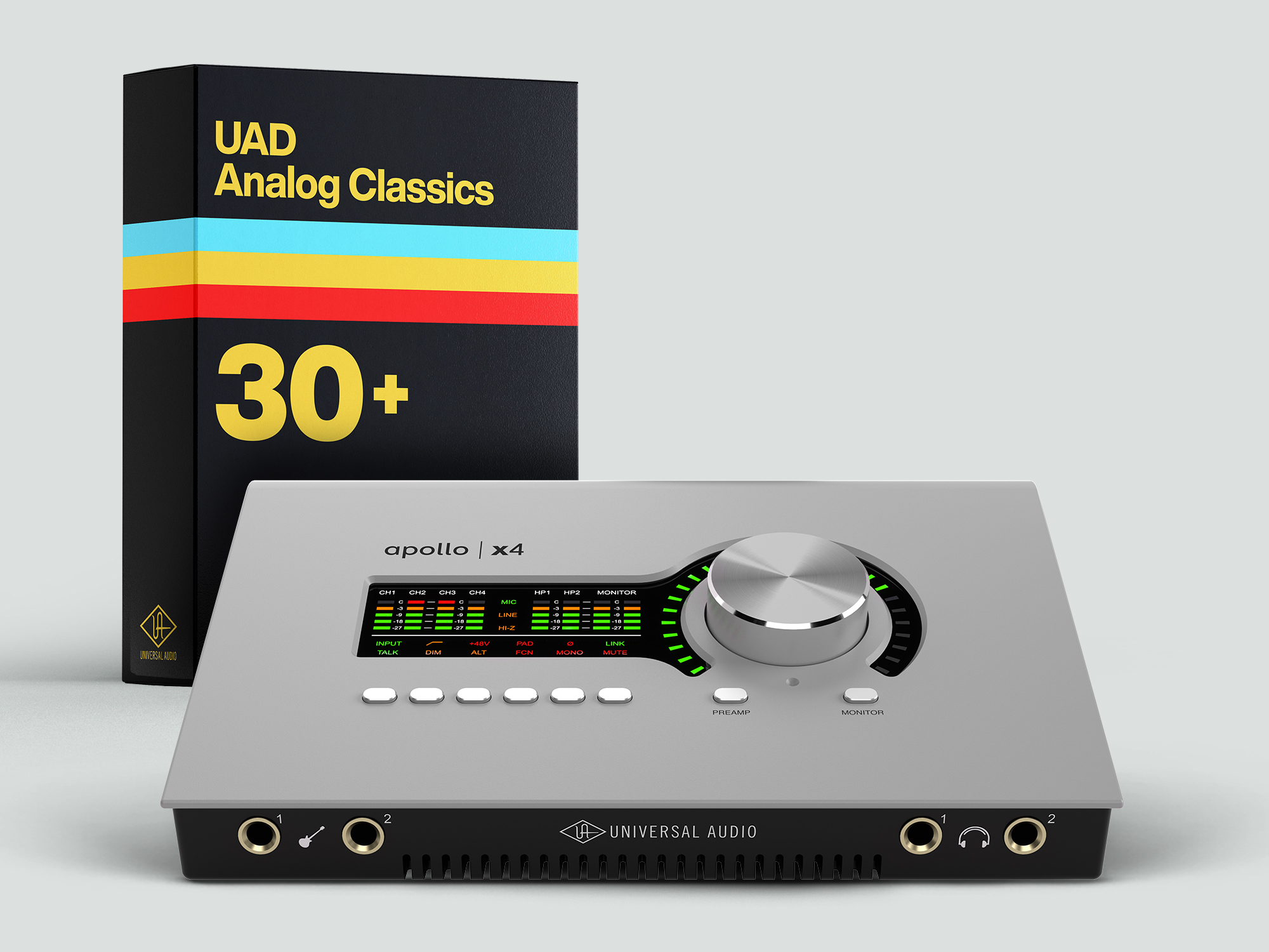 UNIVERSAL AUDIO APOLLO X4 QUAD GEN2 ANALOG CLASSICS