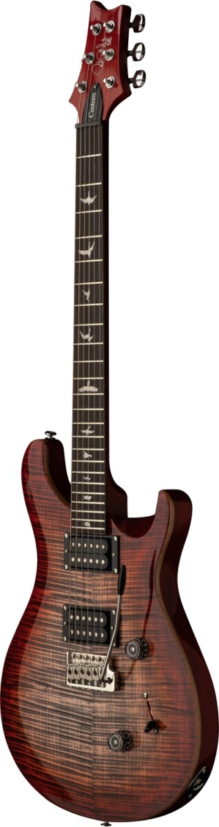 PRS SE CUSTOM 24 CHARCOAL CHERRY BURST 2025