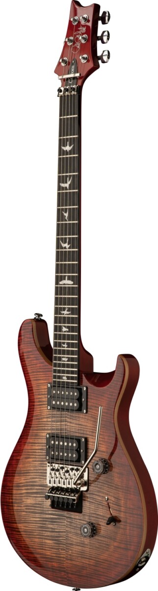 PRS SE CUSTOM 24 FLOYD CHARCOAL CHERRY BURST 2025