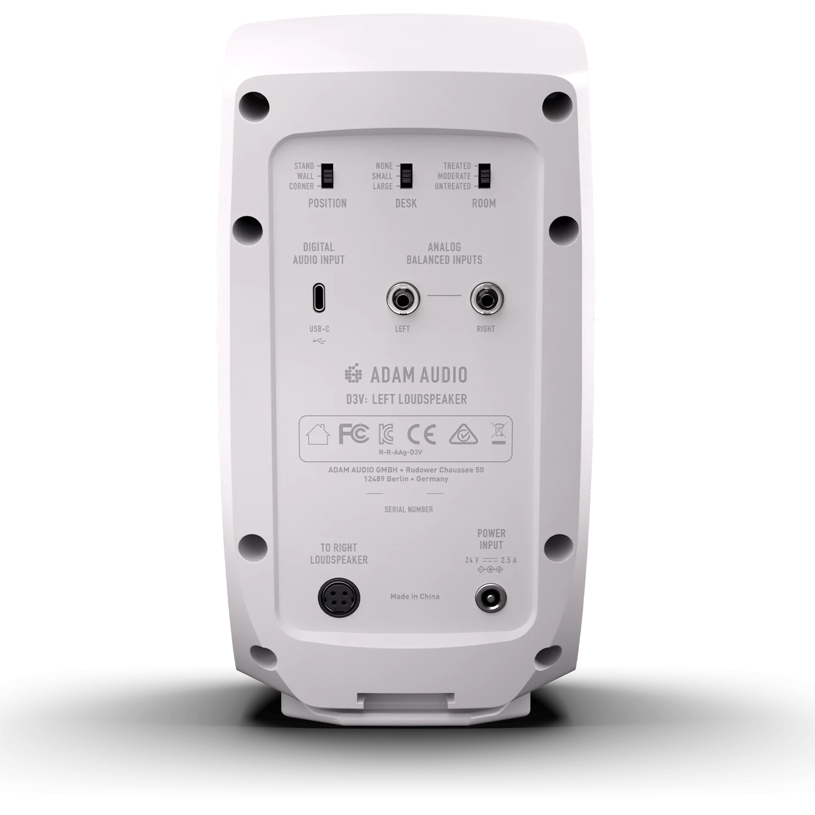 ADAM D3V DESKTOP MONITORS WHITE