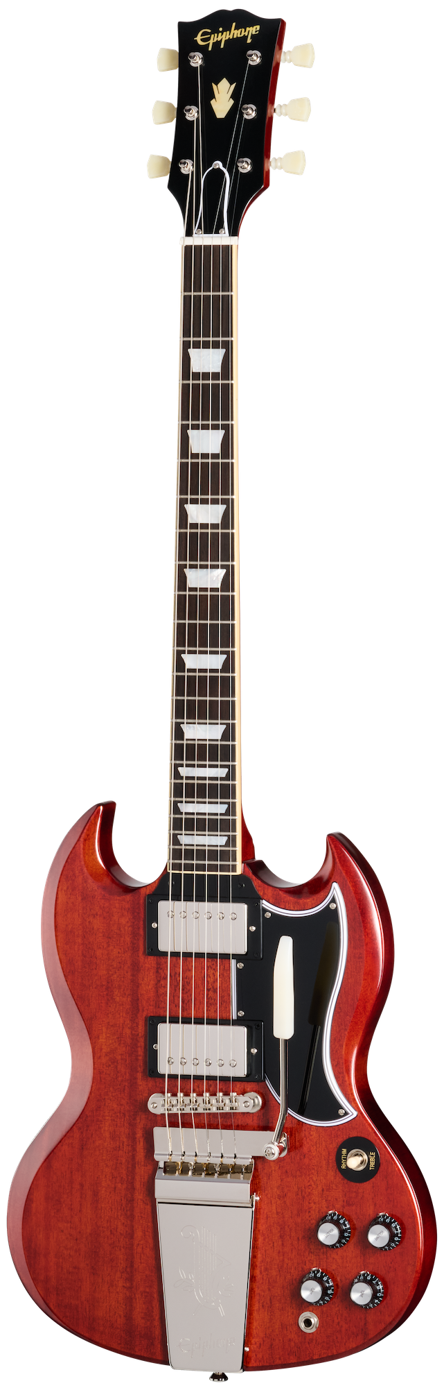 EPIPHONE INSPIRED BY GIBSON CUSTOM 1964 SG STANDARD WITH MAESTRO VIBROLA REISSUE CR