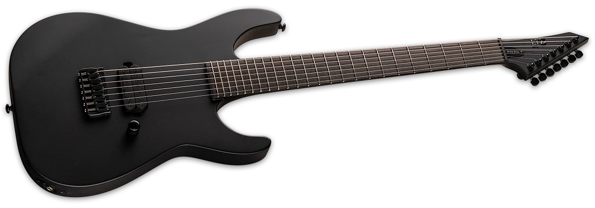 ESP LTD M-7HT BARITONE BLACK METAL BLKS