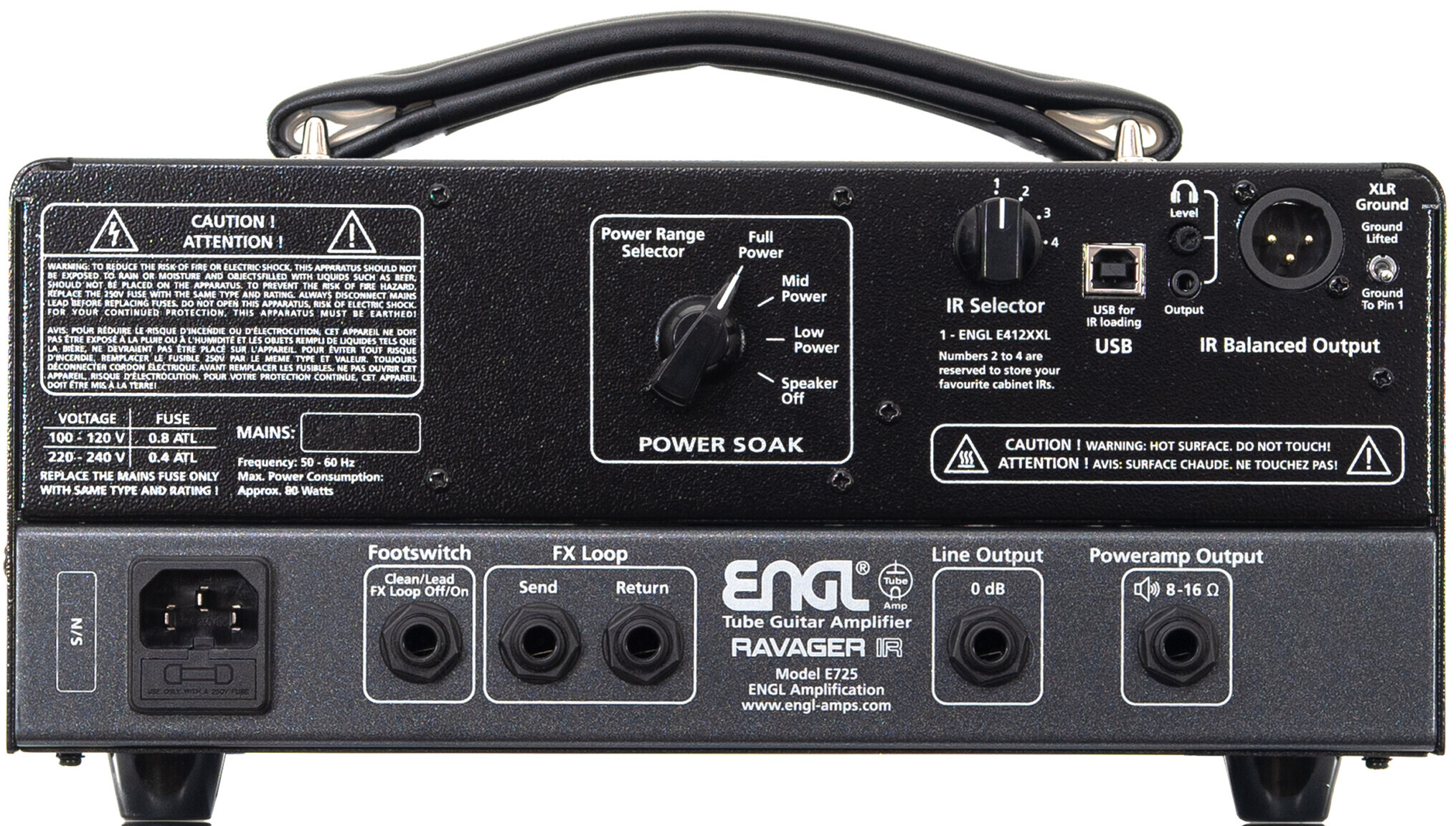 ENGL E725 RAVAGER IR 20 HEAD