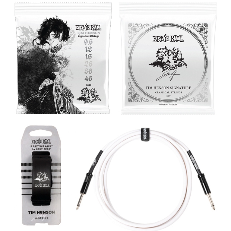 ERNIEBALL 9635 TIM HENSON SIGNATURE BUNDLE