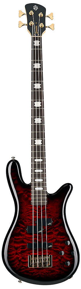 SPECTOR NS ICON BOLT-ON 4 BLACK CHERRY GLOSS