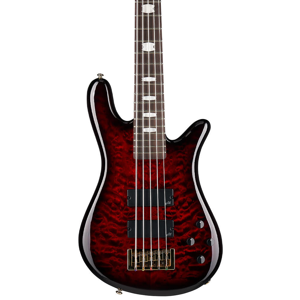 SPECTOR NS ICON BOLT-ON 5 BLACK CHERRY GLOSS