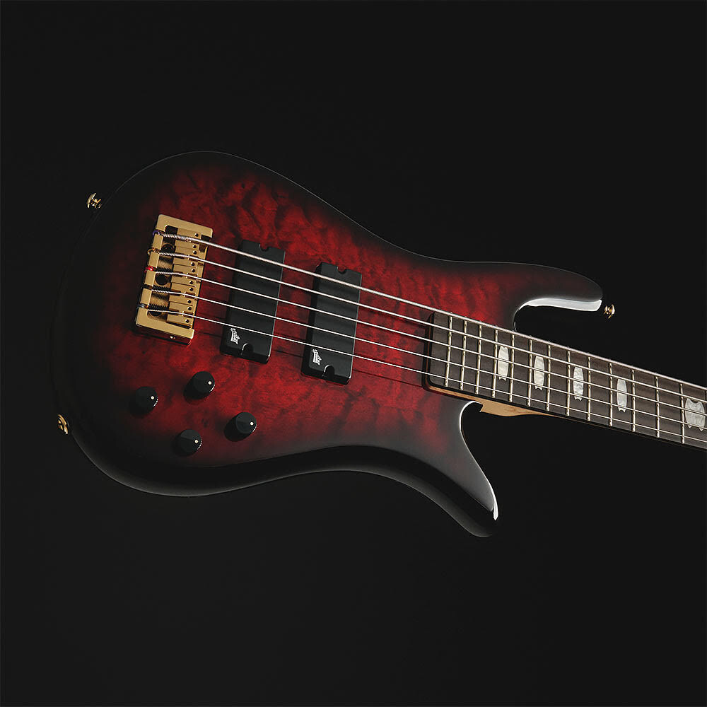 SPECTOR NS ICON BOLT-ON 5 BLACK CHERRY GLOSS