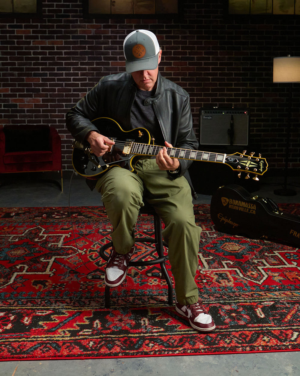 EPIPHONE JOE BONAMASSA 1959 LES PAUL CUSTOM ANTIQUE EBONY