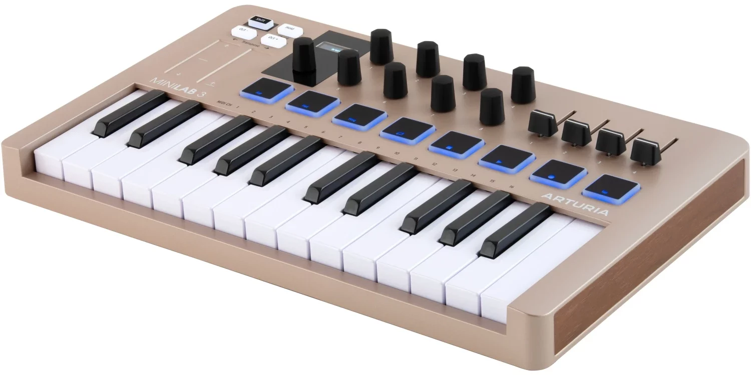 ARTURIA MINILAB 3 CHAMPAGNE