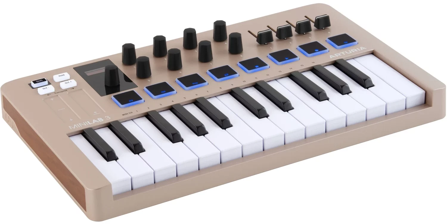 ARTURIA MINILAB 3 CHAMPAGNE