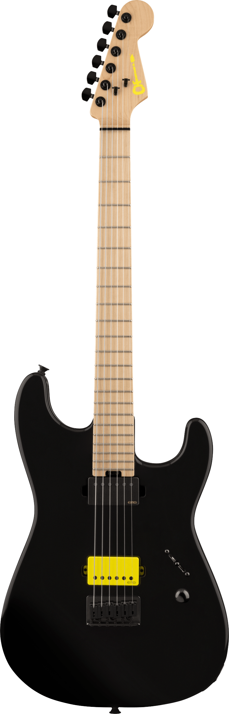 CHARVEL LTD PRO-MOD SAN DIMAS STYLE 1 SEAN LONG SIGNATURE GLOSS BLACK