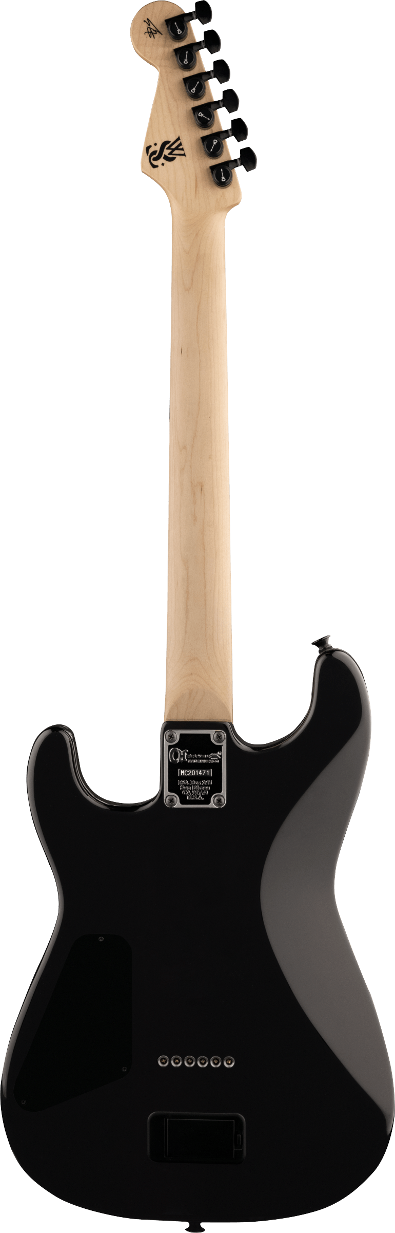 CHARVEL LTD PRO-MOD SAN DIMAS STYLE 1 SEAN LONG SIGNATURE GLOSS BLACK