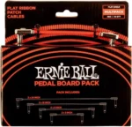 ERNIEBALL EB-6404 FLAT PATCH CABLE MULTI SET RED