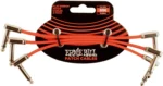 ERNIEBALL EB-6402 FLAT PATCH CABLE 15CM 3 SET RED
