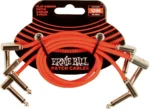 ERNIEBALL EB-6403 FLAT PATCH CABLE 30CM 3 SET RED