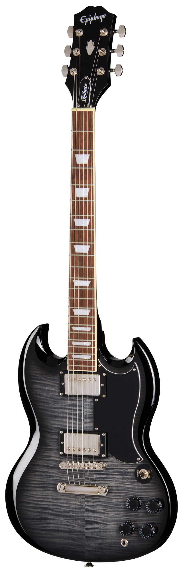 EPIPHONE SG TRIBUTE PLUS 2025 EBONY BURST
