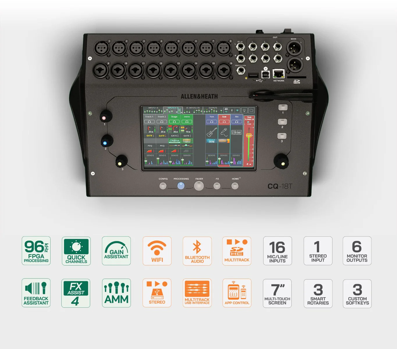 ALLEN&HEATH CQ-18T
