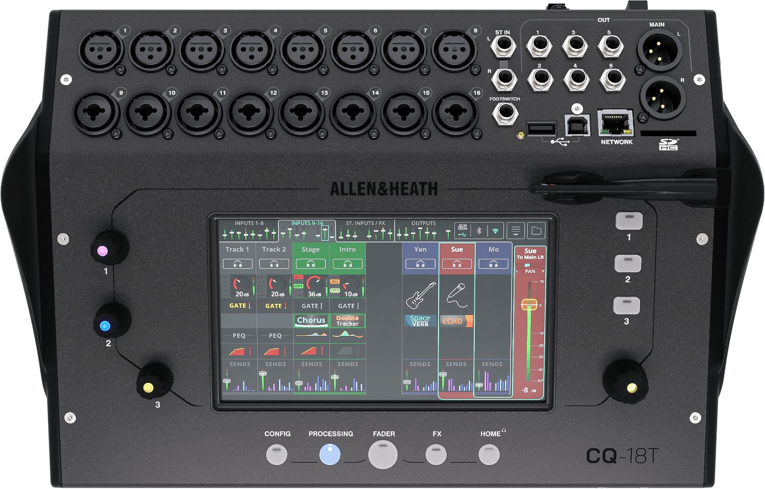 ALLEN&HEATH CQ-18T