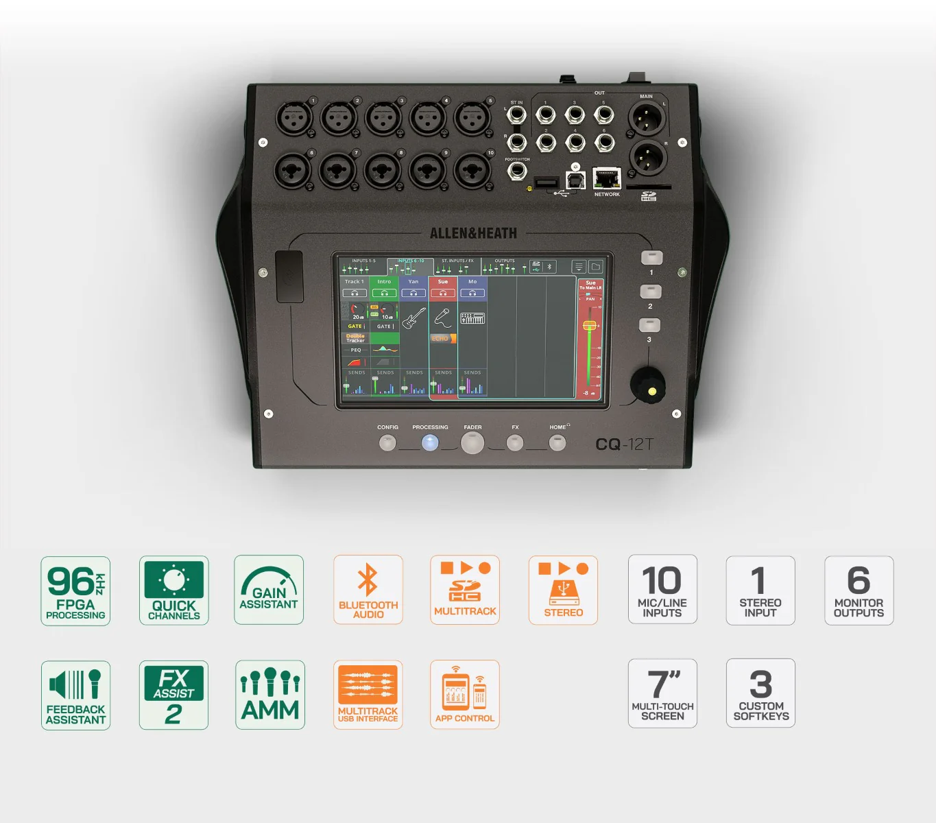 ALLEN&HEATH CQ-12T