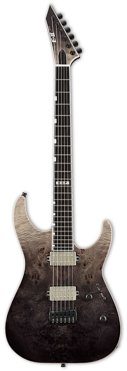 ESP E-II M-II NT BLACK NATURAL FADE