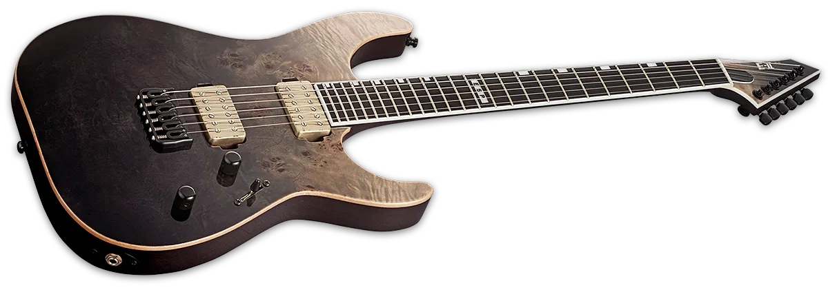 ESP E-II M-II NT BLACK NATURAL FADE