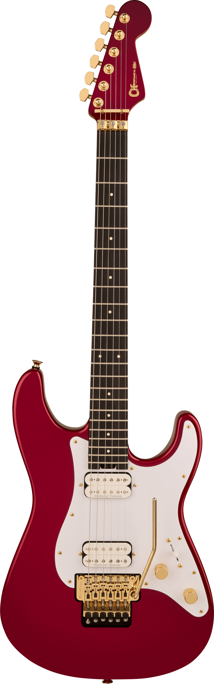 CHARVEL PRO-MOD PLUS SO-CAL STYLE 1 HH FR EB CANDY APPLE RED