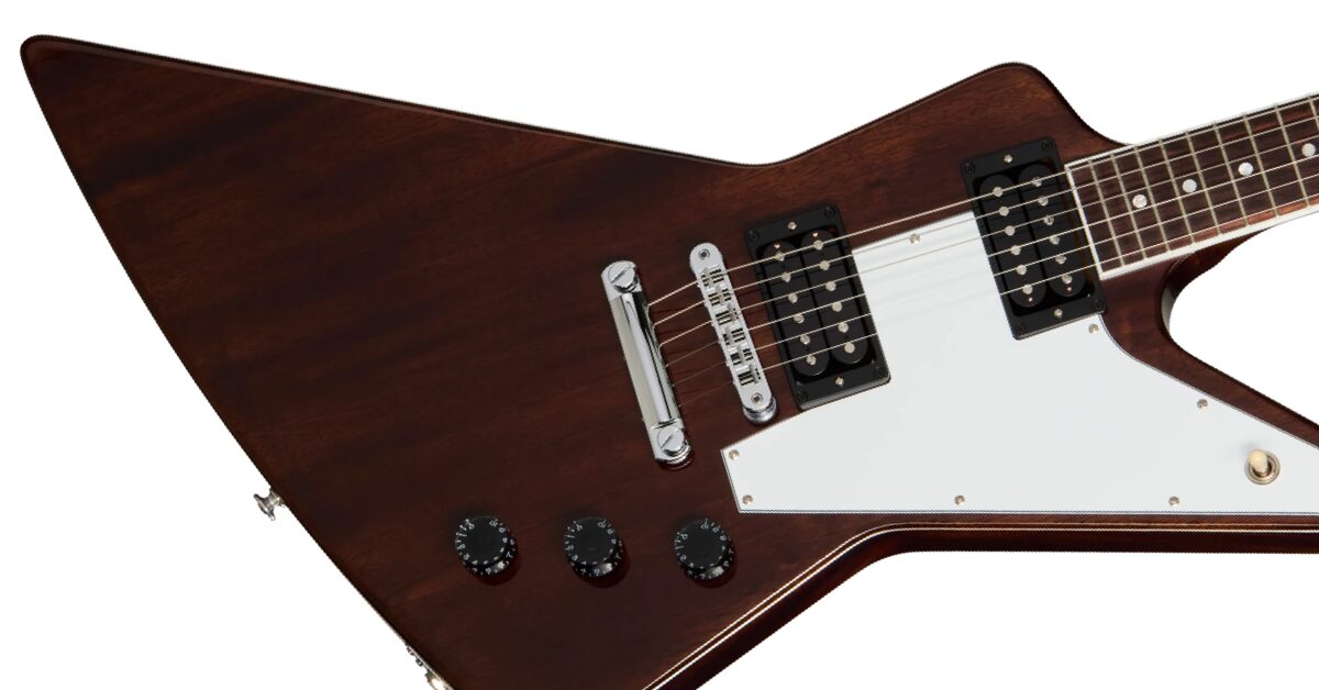 GIBSON 70S EXPLORER DARK WALNUT - Musacorner