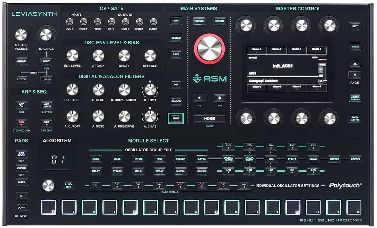 ASM LEVIASYNTH DESKTOP