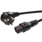 MC IEC LOCK C13 KULMASCHUKO MUSTA 5M