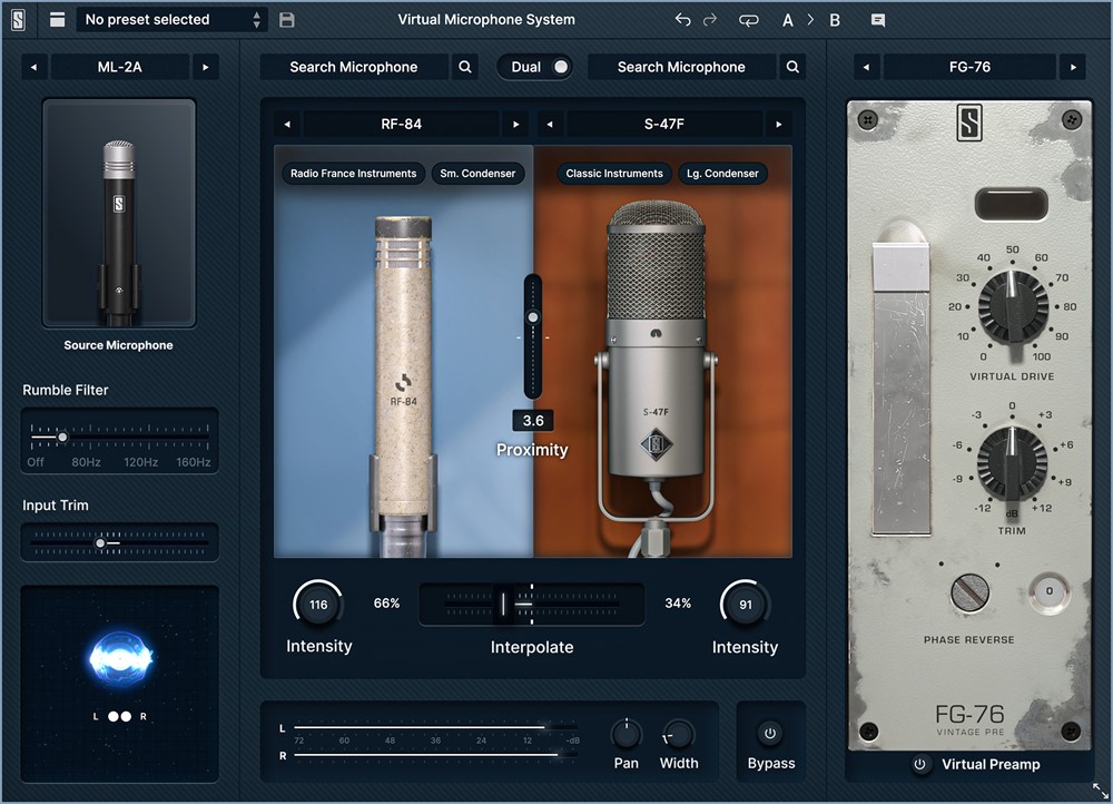 SLATEDIGITAL ML-2A MODELING MICROPHONE PAIR