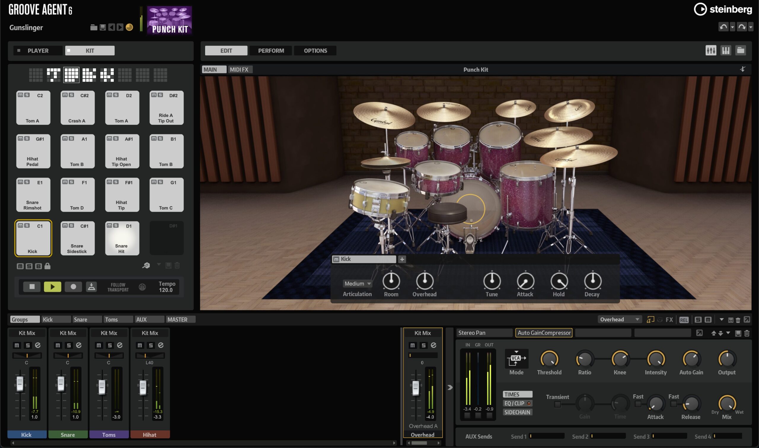 STEINBERG GROOVE AGENT 6