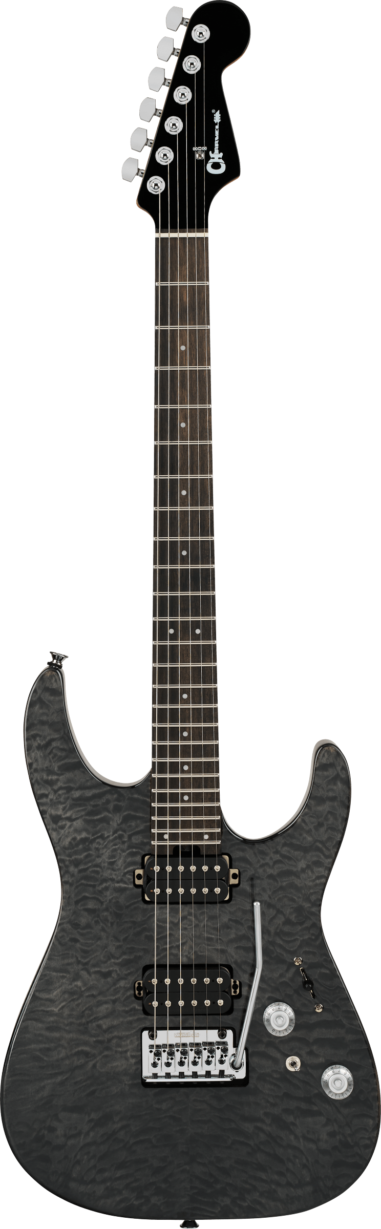 CHARVEL PRO-MOD PLUS DK24 E HH 2PT QM MIDNIGHT OCEAN