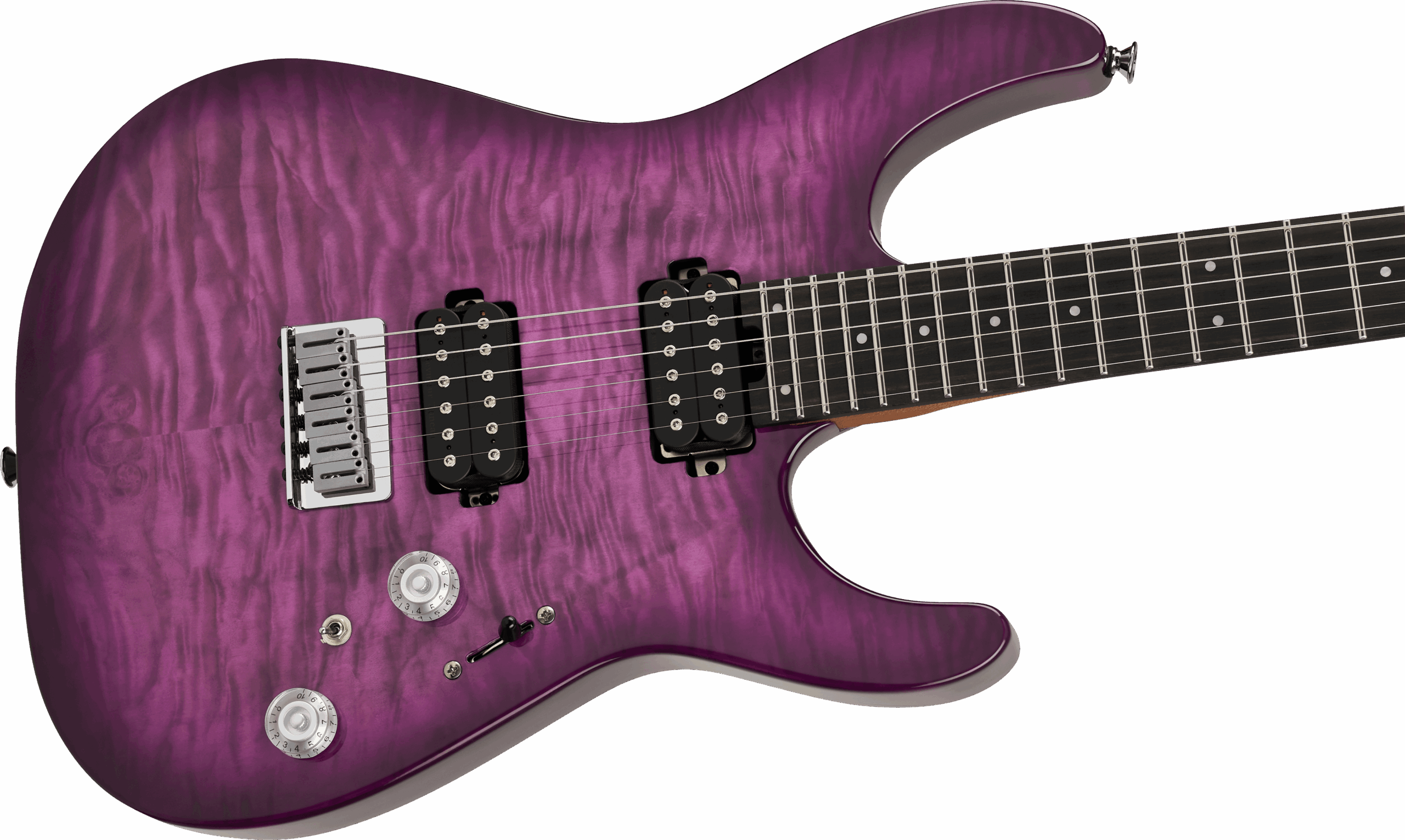 CHARVEL PRO-MOD PLUS DK24 E HH HT VIOLET RADIANCE
