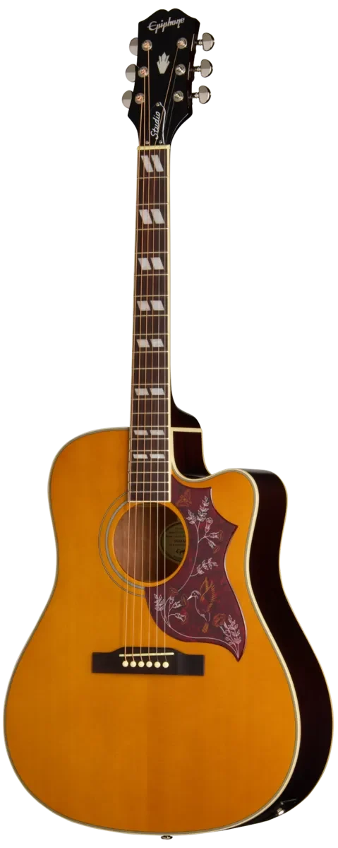 EPIPHONE HUMMINGBIRD STUDIO EC NATURAL
