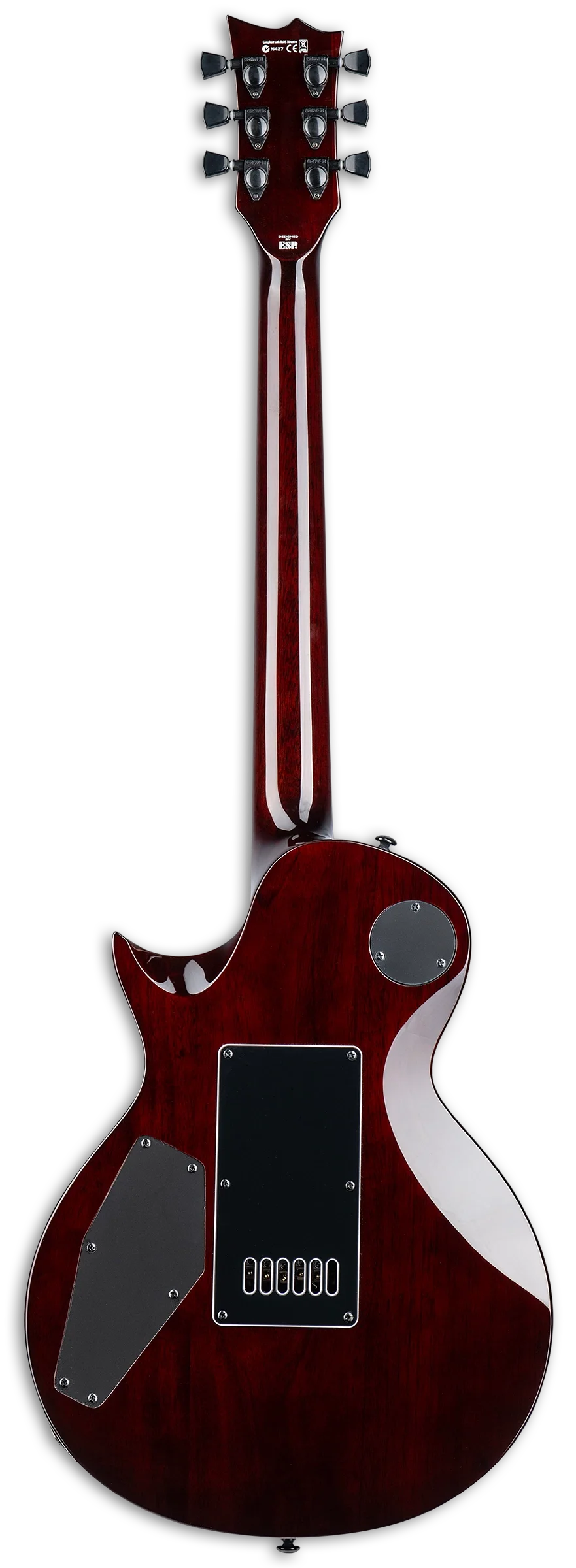 ESP LTD EC-1000ET QM DARK BROWN SUNBURST