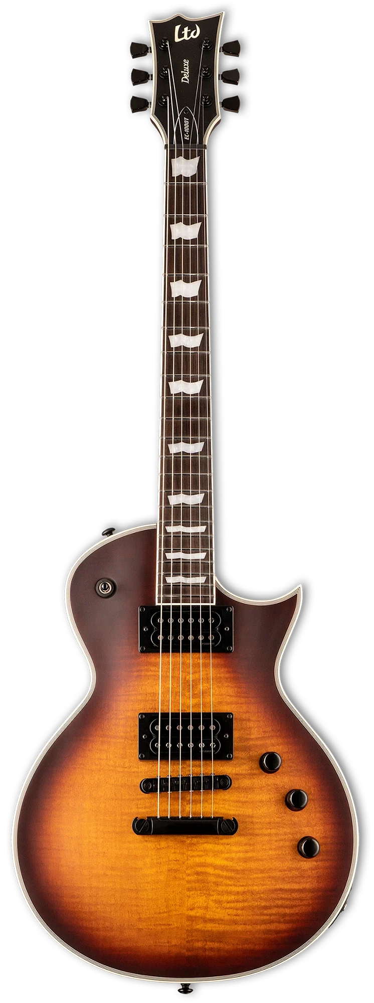ESP LTD EC-1000T CTM FM TOBACCO SUNBURST SATIN