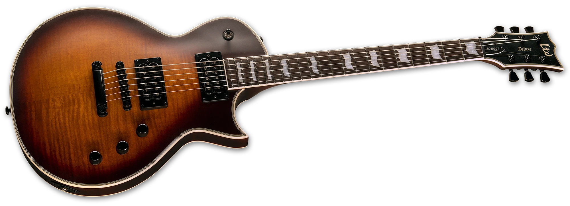 ESP LTD EC-1000T CTM FM TOBACCO SUNBURST SATIN