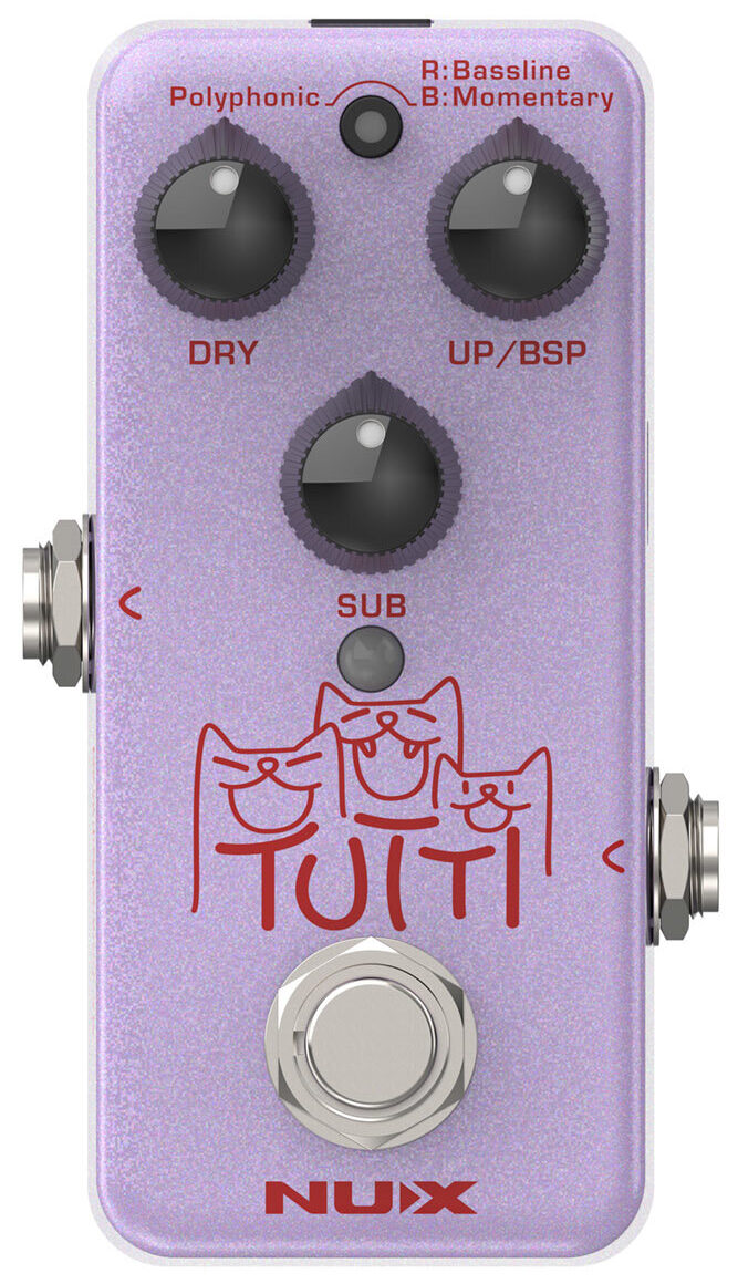 NUX TUTTI POLYPHONIC OCTAVE PEDAL