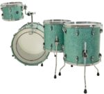 GRETSCHDRUMS LIMITED EDITION RENOWN MAPLE 4-PC SHELL SET 20" TURQUOISE SPARKLE