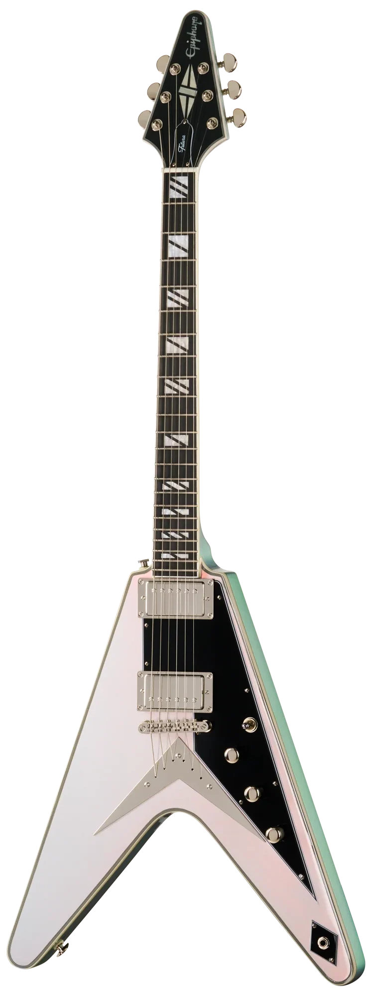 EPIPHONE FUTURA FLYING V CUSTOM QUICKSILVER SHIFT