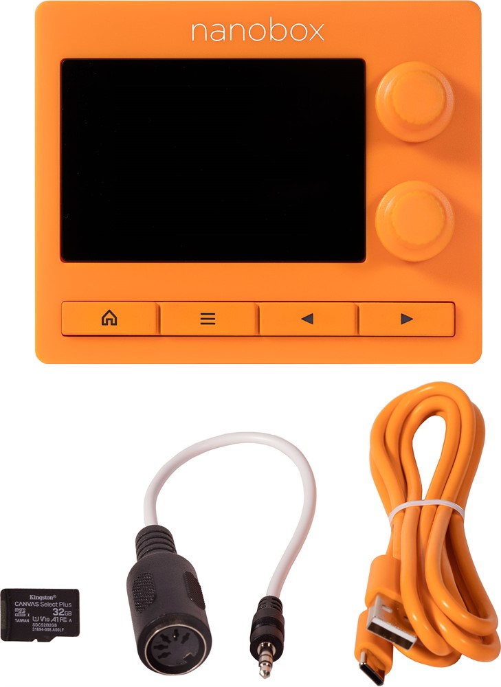 1010MUSIC NANOBOX TANGERINE